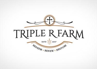TRIPLE R FARM / LOGO / IDENTITY