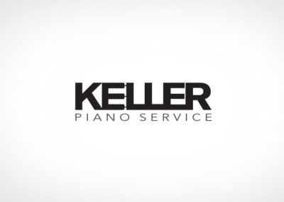 KELLER PIANO SERVICE / LOGO / IDENTITY